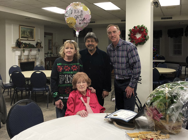 Resident Celebrates 100th Birthday